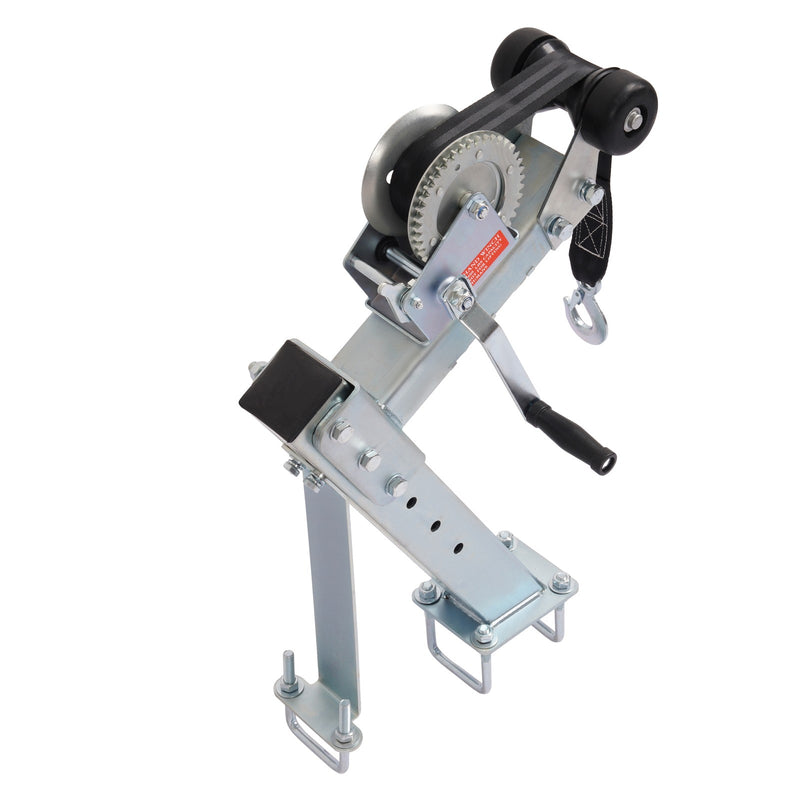 1400lbs Galvanized Winch Stand Adjustable Sturdy Steel for Heavy Capacity