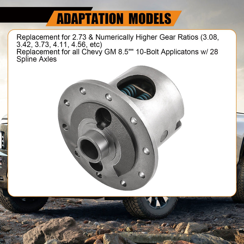 8.5" 10-Bolt Chevy Posi Unit 28 Spline Eaton-Style Limited-Slip Heavy Duty