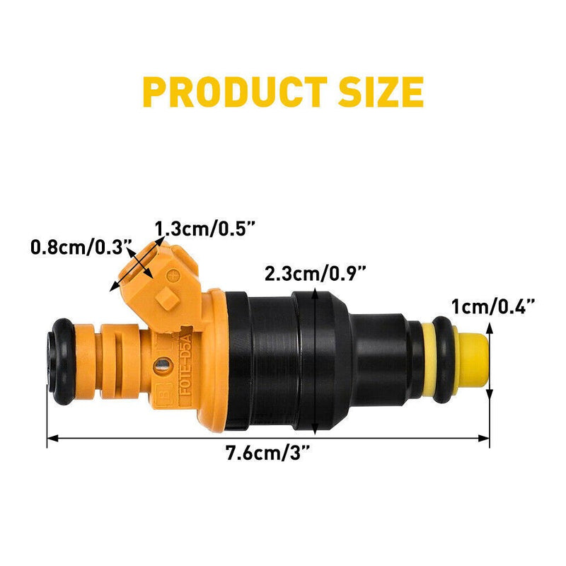 0280150718 Upgrade Fuel Injectors for Ford F150 F250 F350 4.6L 5.0L 5.4L 8 Piece