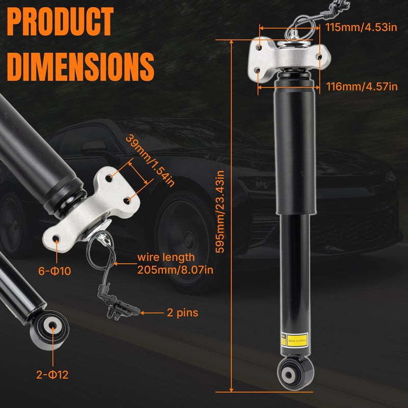 23281657 85649835 23281658 Rear Shock Absorber Struts for Chevrolet Camaro