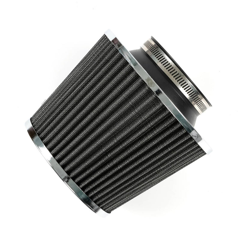 3" 76mm High Flow Inlet Dry Air Filter Cold Air Intake Cone Replacement