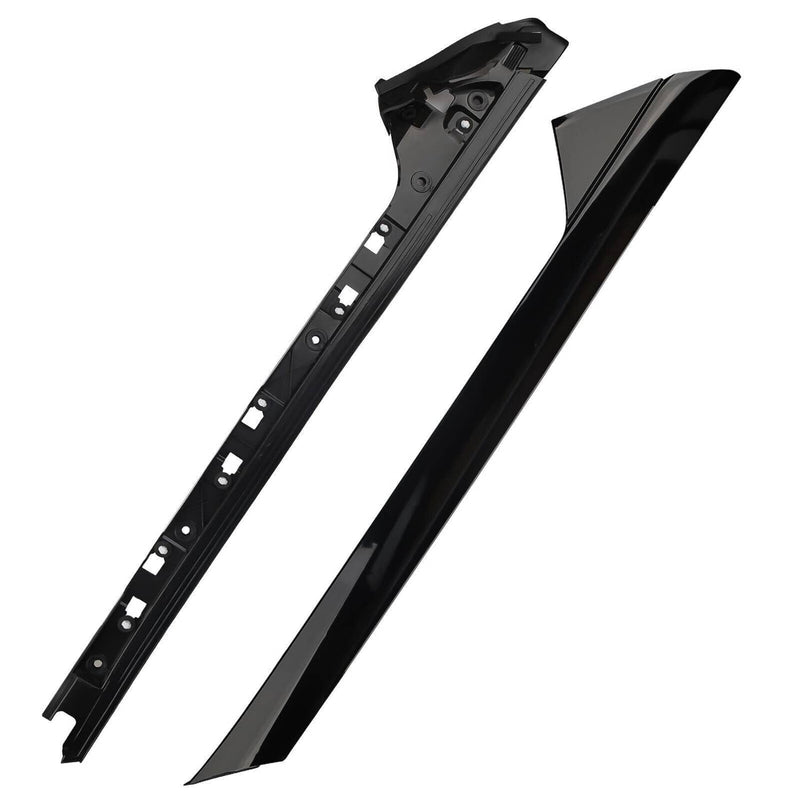 Set For Ford Explorer Left Right Windshield A-Pillar Molding Trim 2011-2019