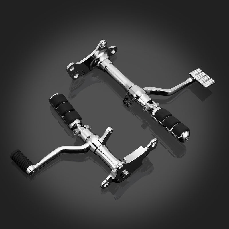 Forward Controls Complete Kit Pegs Levers Linkages for 91-03 Harley Sportster