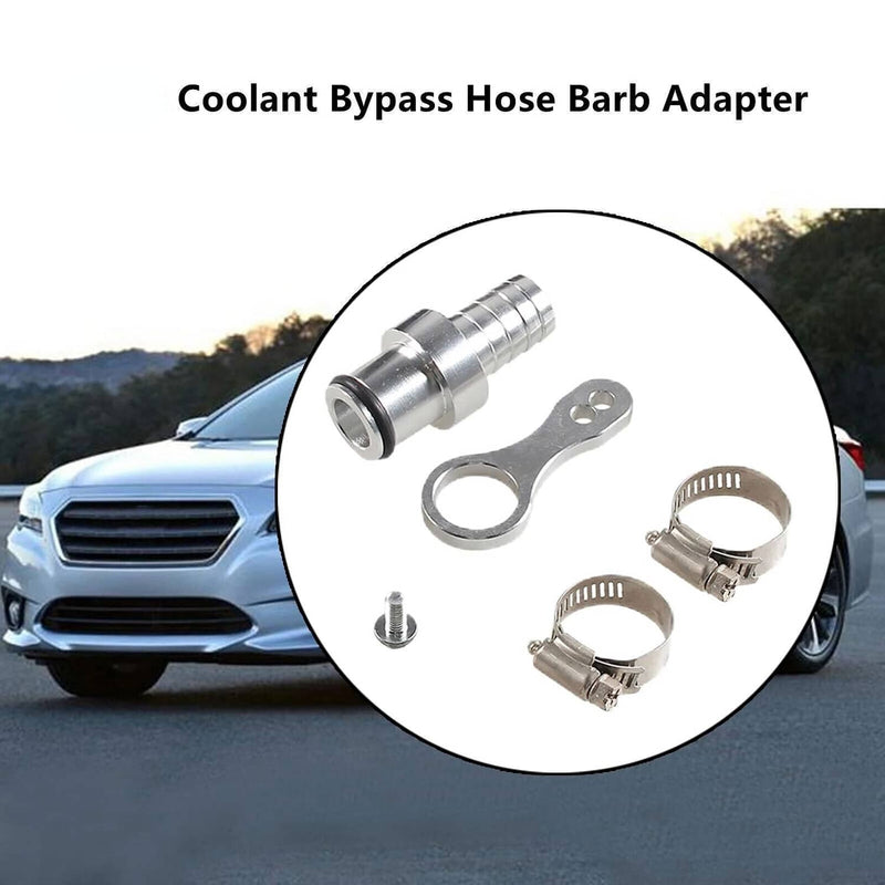 Coolant Bypass Hose Barb Adapter Set for Dodge Ram Cummins 6.7L Diesel 2009-2019