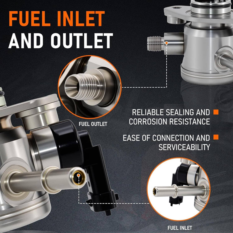 High Pressure Fuel Pump for Chevrolet Impala Malibu Buick Regal 2.0L 2.5L 16-20
