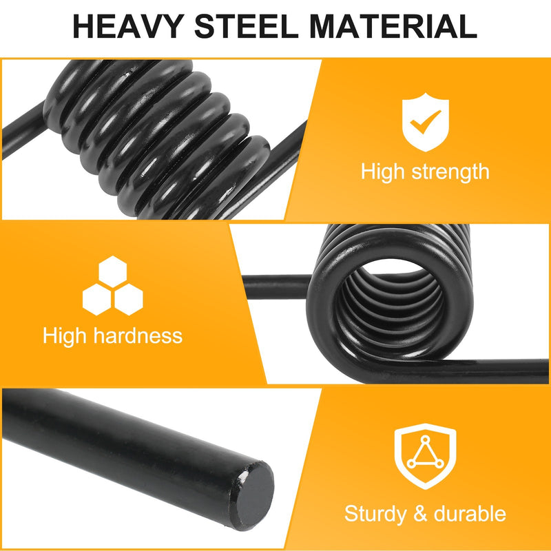 RS16933RH RS16933LH Heavy Duty Trailer Ramp Springs 7 Coils 2 Pairs