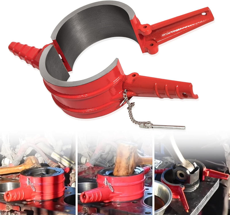 7040 Piston Ring Compressor Tool for CAT Cummins ISX 3400 C-15 5.40 Bore