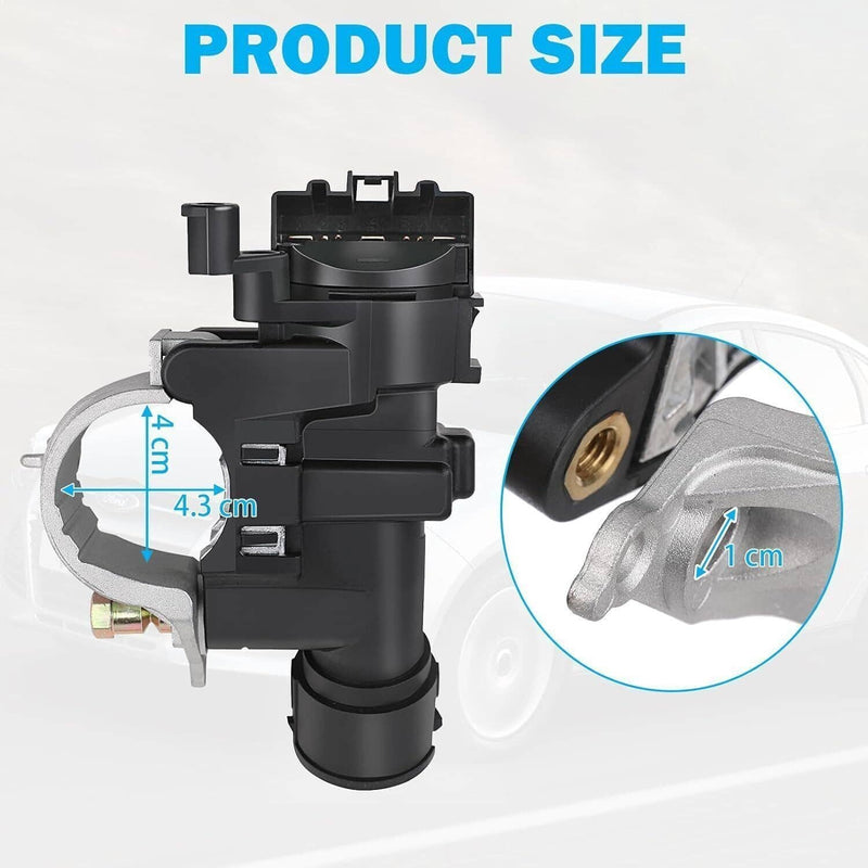 9L8Z-3511-A Ignition Switch Column Lock Housing Black for Ford Escape 2008-2012