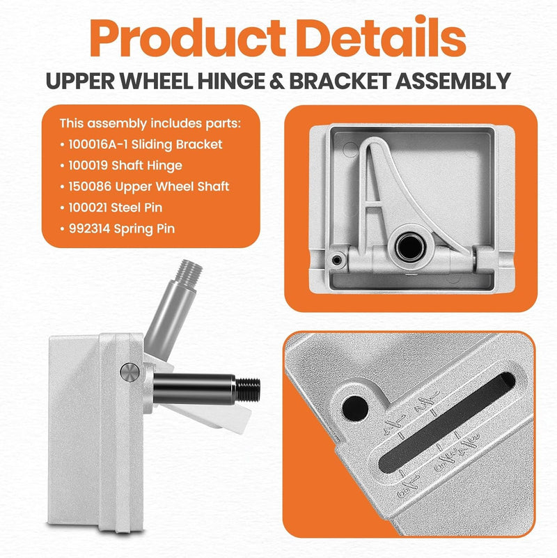 100016A-1 Alloy Upper Wheel Hinge Bracket for Jet 14 Inch Cast Iron Band Saw