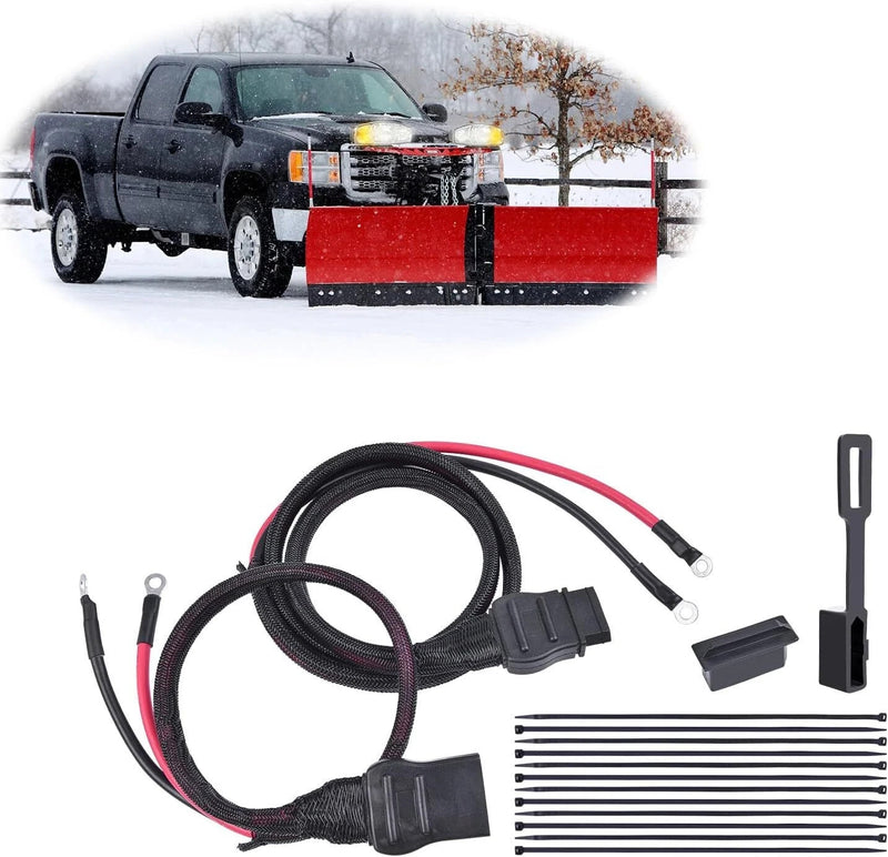 DURAFORCE 2 Pin Side Battery Cable for Western Ultramount Standard Straight Plow Blade