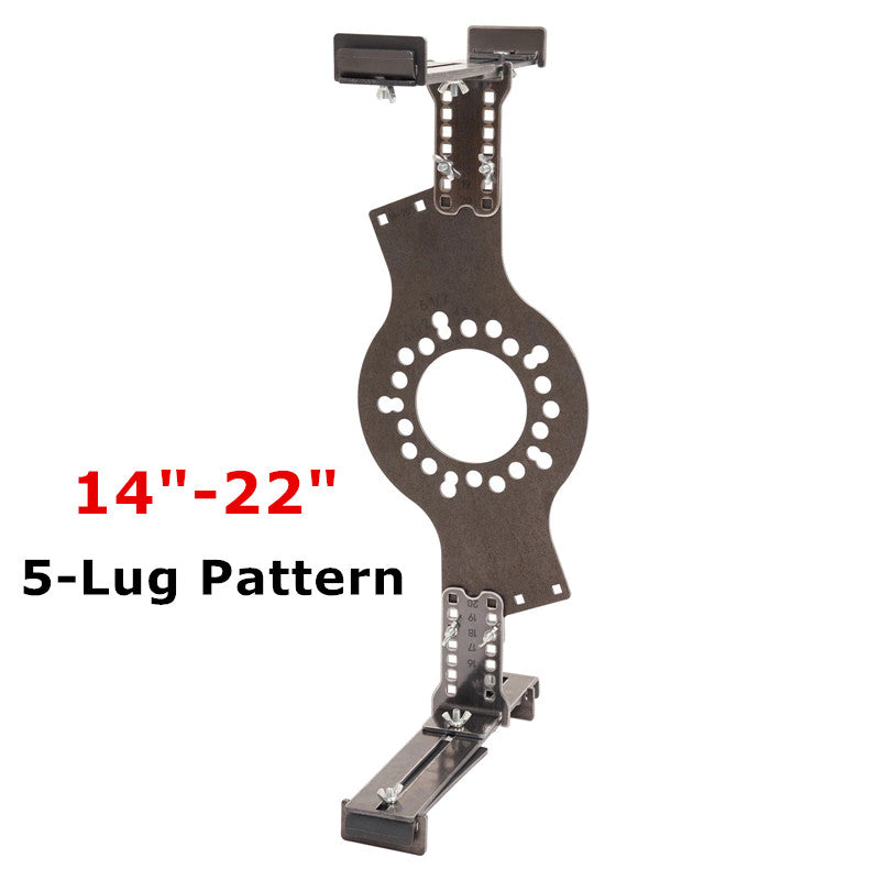 14"-22" Wheel Fitment Simulator Tool for Tire Test Size Measuring Mockup 5-Lug