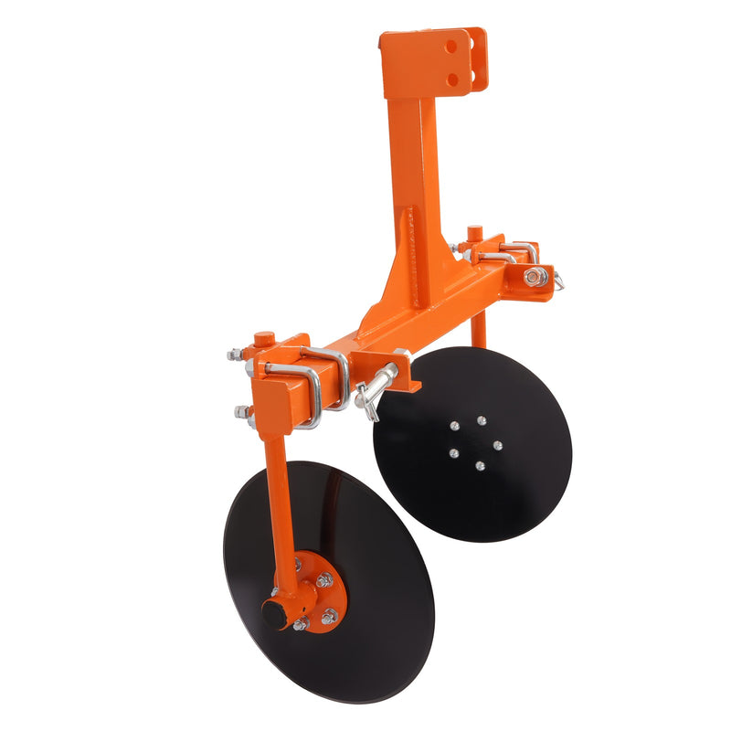 48" Adjustable Disc Bedder Disc Harrow for Cat 1 Tractors 3 Point Steel