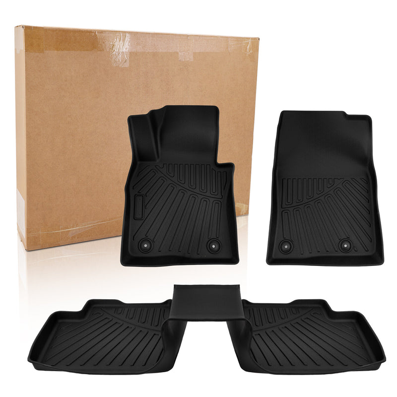 Floor Mats Liner Carpets for Mazda CX-30 2020-2025 TPE Rubber All Weather
