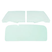 DURAFORCE Rear Side Window Glass for Chevrolet Chevelle 1970-1972 2 Door 5 Pcs