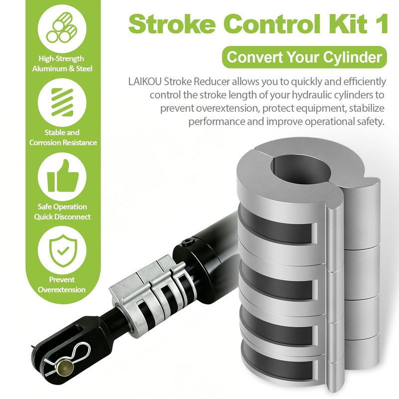 Hydraulic Stroke Control Kit With Blocks 1-1/8 1-1/4 1-3/8 1-1/2