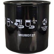 DURAFORCE MIU803127 Fuel Filter for John Deere 2032R 2038R 3039R 3033R 3035D 3038E