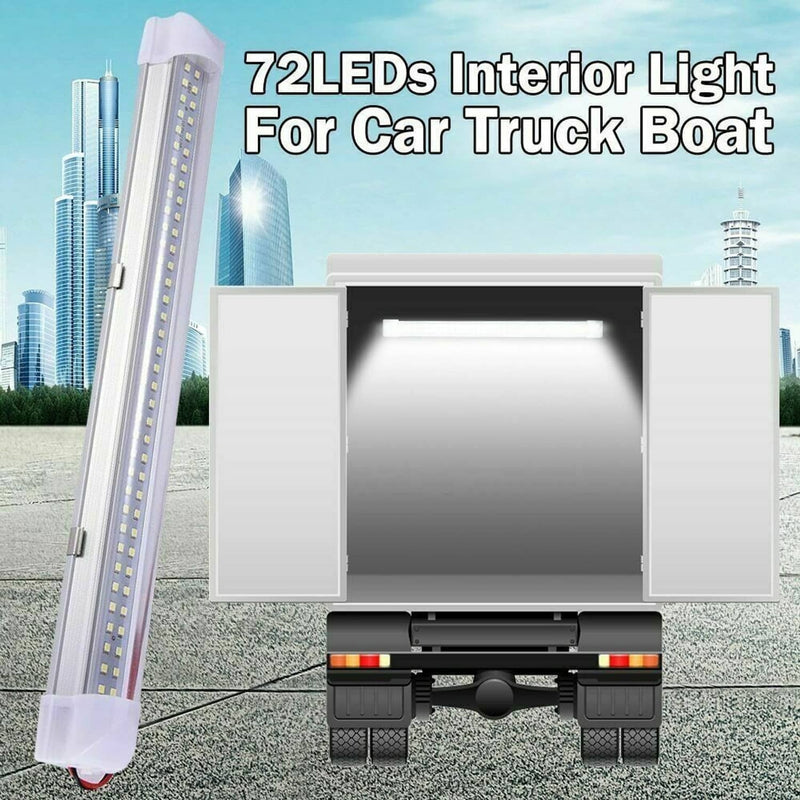 4Pcs 12V 108LED RV Ceiling Dome Light Interior Lighting for Trailer Camper