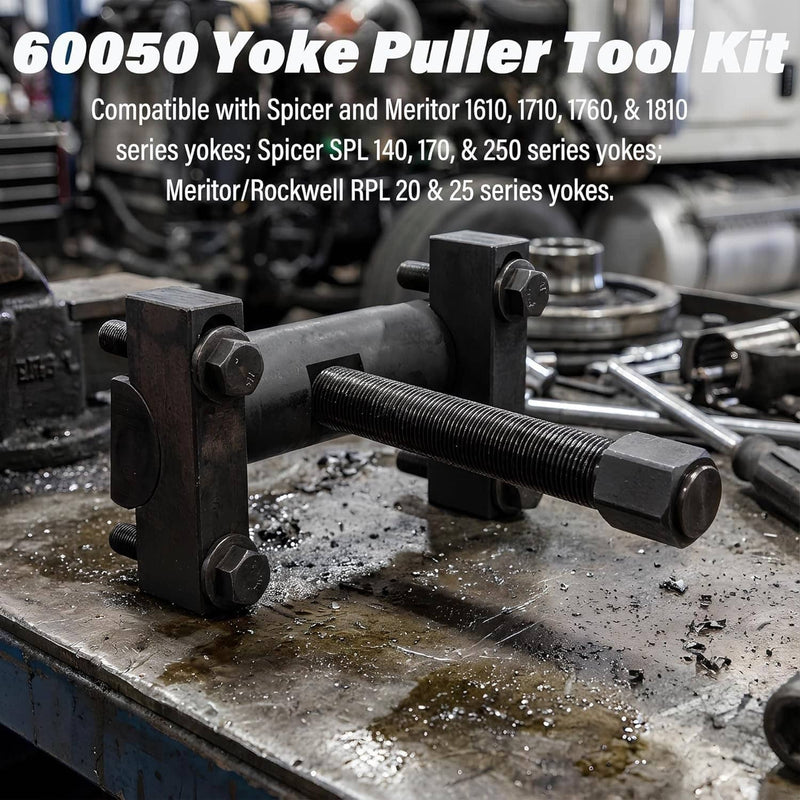 10803 Heavy Duty Yoke Puller Tool for Semi Trucks Class 6-8 Equipment
