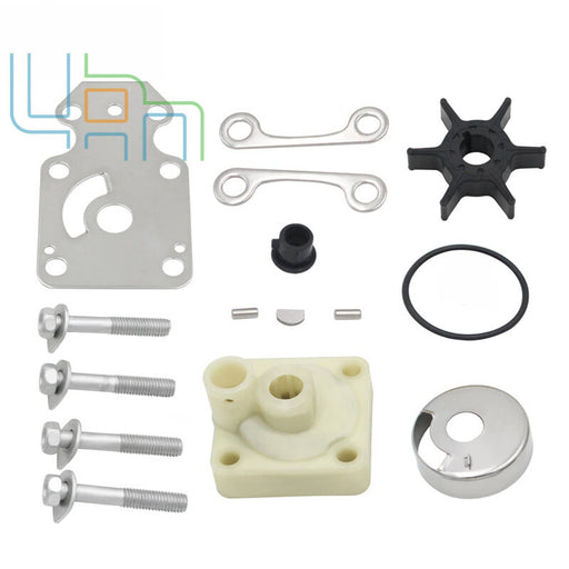 DURAFORCE 6AH-W0078-00-00 Water Pump Kit With Housing for Yamaha 15 20 HP 4-Stroke