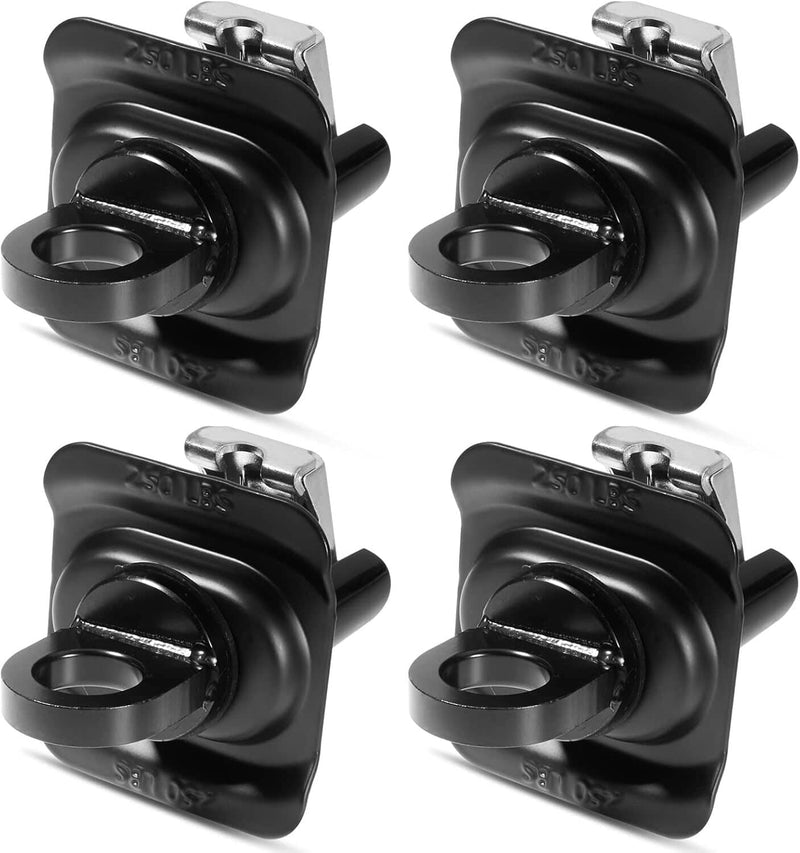 23146899 Black Truck Bed Cargo Tie Down Loop Kit for Silverado Sierra Colorado