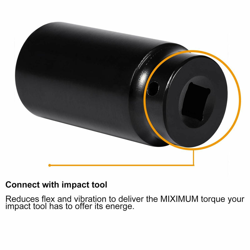 19mm Harmonic Balancer Socket Tool for Honda Hex Pulley Damper Bolt Engine