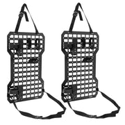 DURAFORCE Versatile Tactical Rigid Molle Insert Panel for Car Seat Back Storage Gun Rack