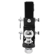 DURAFORCE 2" Receiver Trailer Hitch Ball Mount 9-1/2" Drop Tow Adjustable 7500lb
