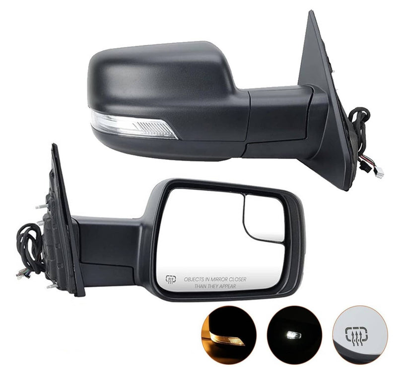 68276500AH Heated Mirror Power Fold Signal Right for 19-24 Ram 1500