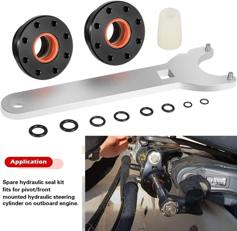 HS5157 Front Mount Hydraulic Steering Cylinder Seal Kit for Seastar Wrench