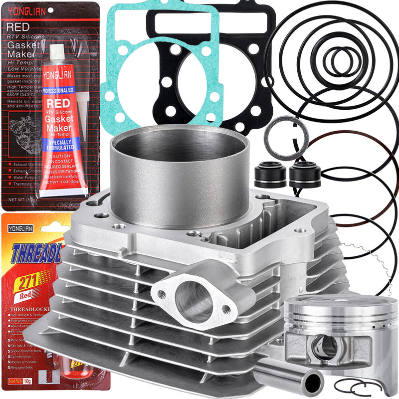 Cylinder Barrel Piston Gasket Kit for Kawasaki Prairie KVF300A KVF300B