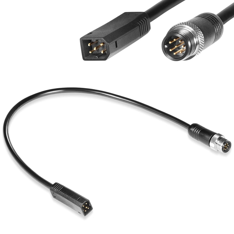 720074-12 Ethernet Cable Adapter for Humminbird QDE HELIX 8Pin To 5Pin