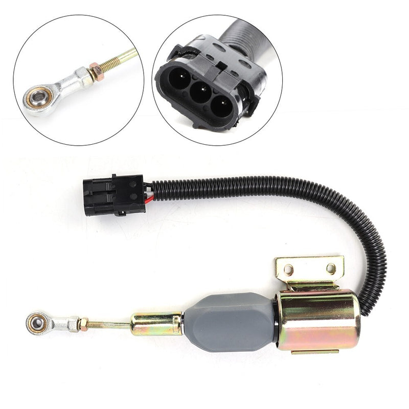 3932529 Fuel Shut Off Solenoid for Cummins 3930658 3935431 SA475612 J932529