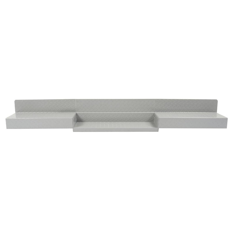 DURAFORCE Rear Step Bumper 83" Gray Universal Screw-On for Enclosed Utility Body