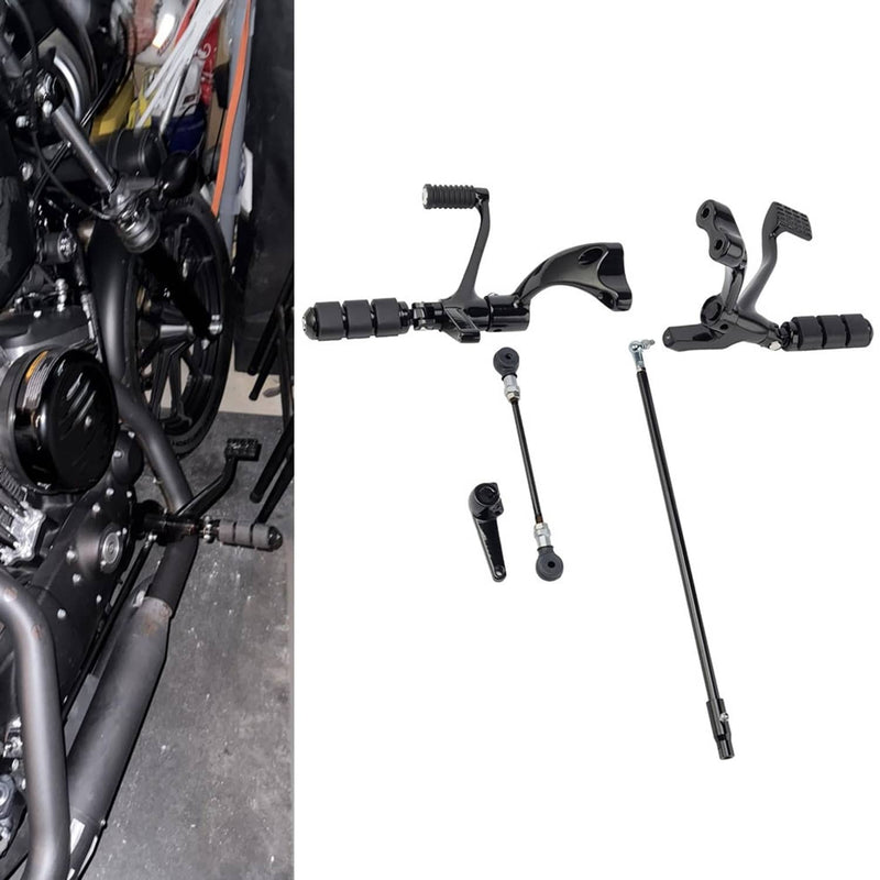 Forward Controls Complete Kit Pegs Levers Linkages for Harley Sportster 2014-202