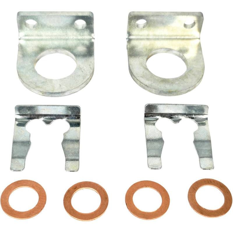 DURAFORCE Stainless Steel Extended Brake Line for Chevy for GMC Silverado Sierra 1500 2WD