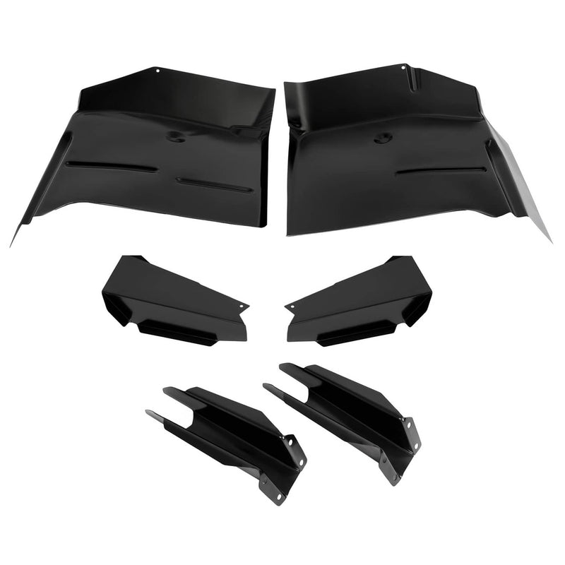 DURAFORCE Front Cab Floor Pan Mount Set for Chevy for GMC 1960-66 C/K Pickup