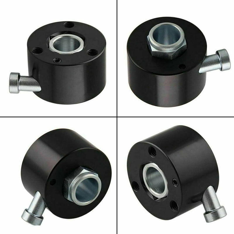 Steering Wheel Quick Release Disconnect Hub 3/4" Shaft for IMCA NHRA Black
