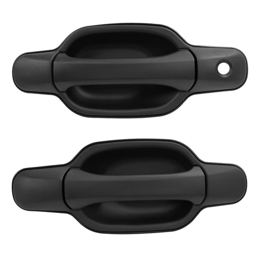 DURAFORCE Left Right Exterior Door Handle Set for Chevy Colorado for GMC Canyon 04-2012
