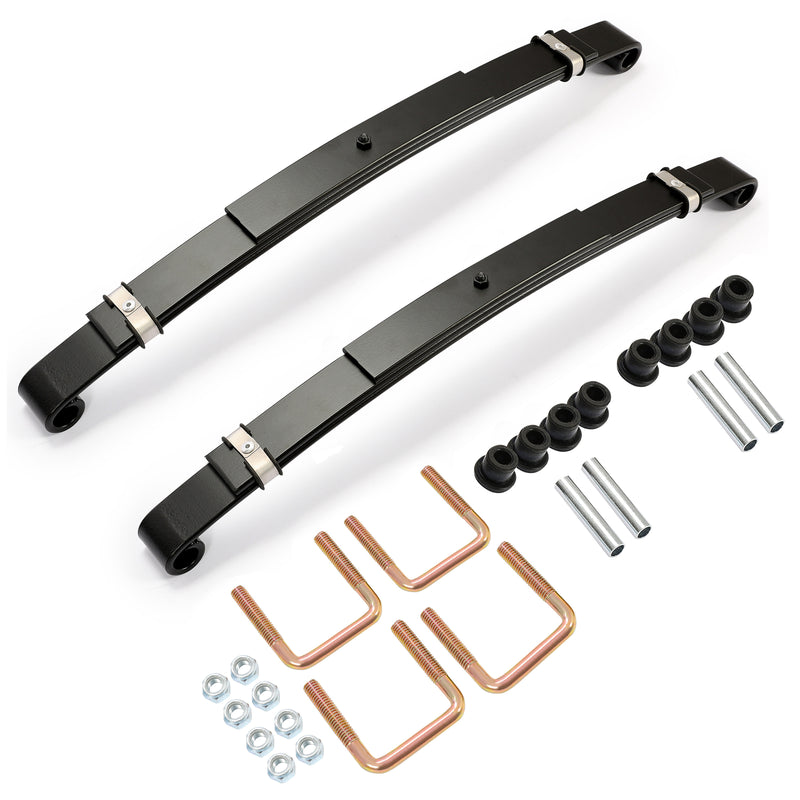 Rear Leaf Springs Heavy Duty for EZGO TXT 1996-2013 Golf Cart Set of 2