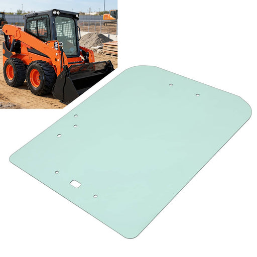 DURAFORCE V1311-34522 Front Door Glass Windshield for Kubota SSV65 SSV75 Skid Steer