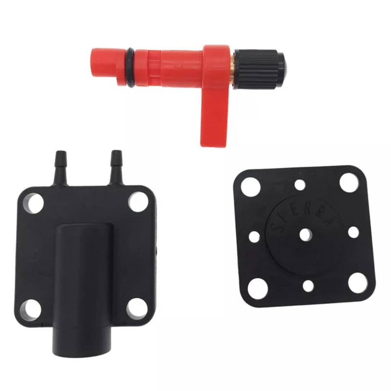 DURAFORCE Fuel Primer Choke Solenoid for Johnson Evinrude 9.9-300 HP Outboard 1980-05