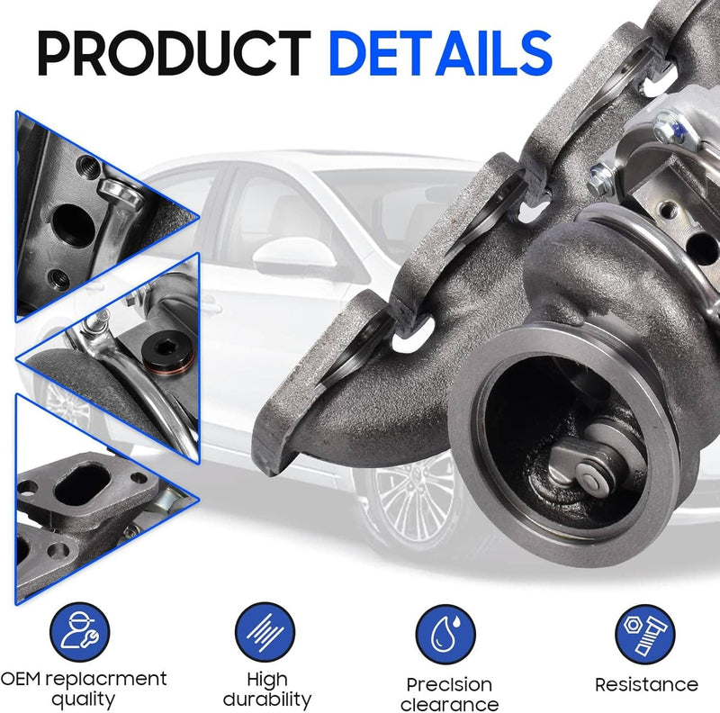 Turbocharger for Chevrolet Chevy Cruze Sonic Trax Buick Encore 1.4L 55565353