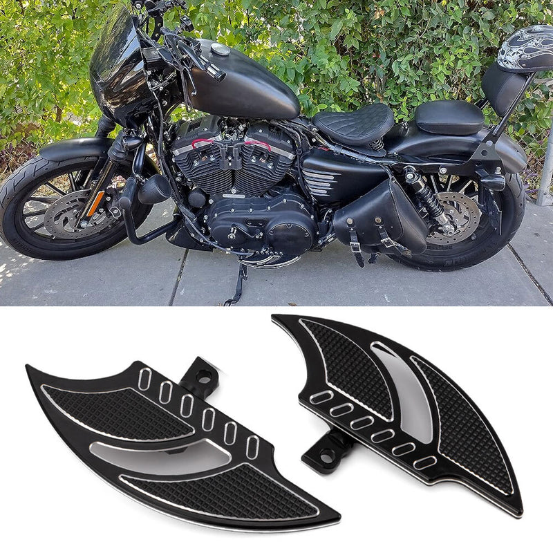 Passenger Floorboards Footboard for Road King Road Glide Electra Street Glide