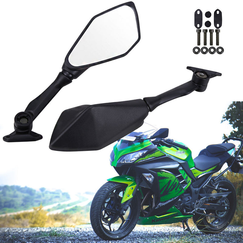 Rear View Mirrors for Kawasaki Ninja ZX 6R 636 300R EX300 ABS 2013-2017 2015