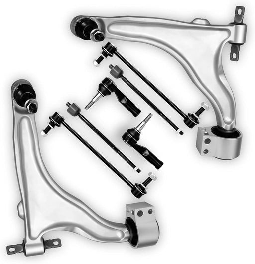 DURAFORCE 8x Control Arm Ball Joint Tie Rod Sway Bar Link for Cadillac SRX L&R