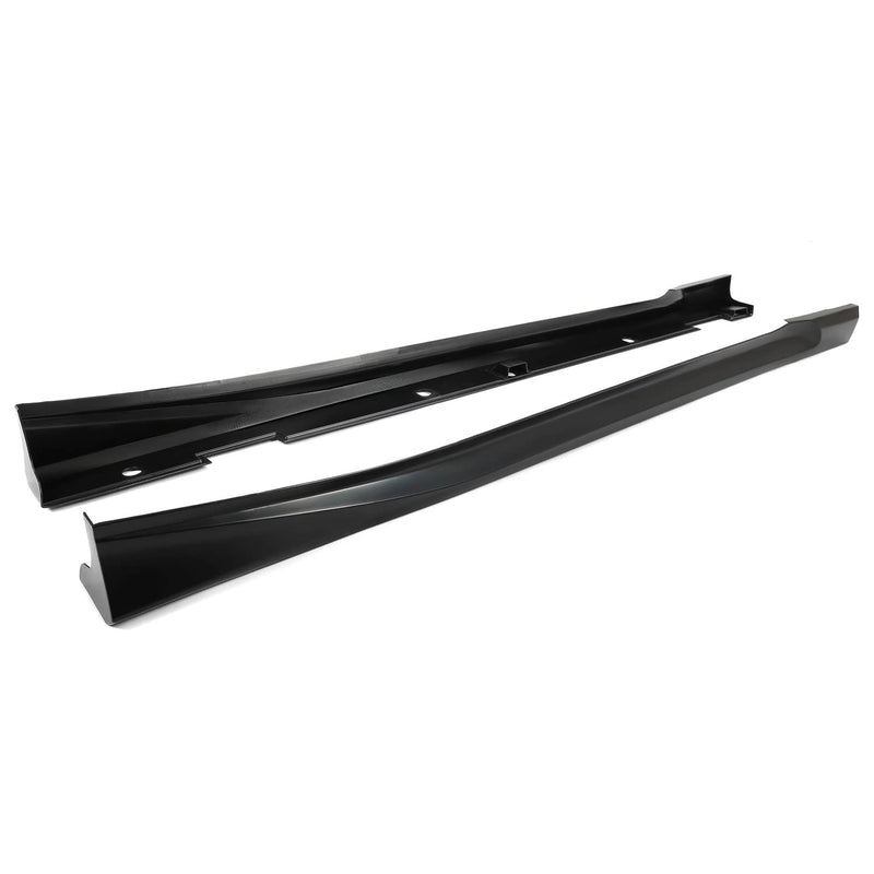 DURAFORCE Black Add-On Side Skirt Extensions for Honda Accord 2018-2022 JDM 4DR