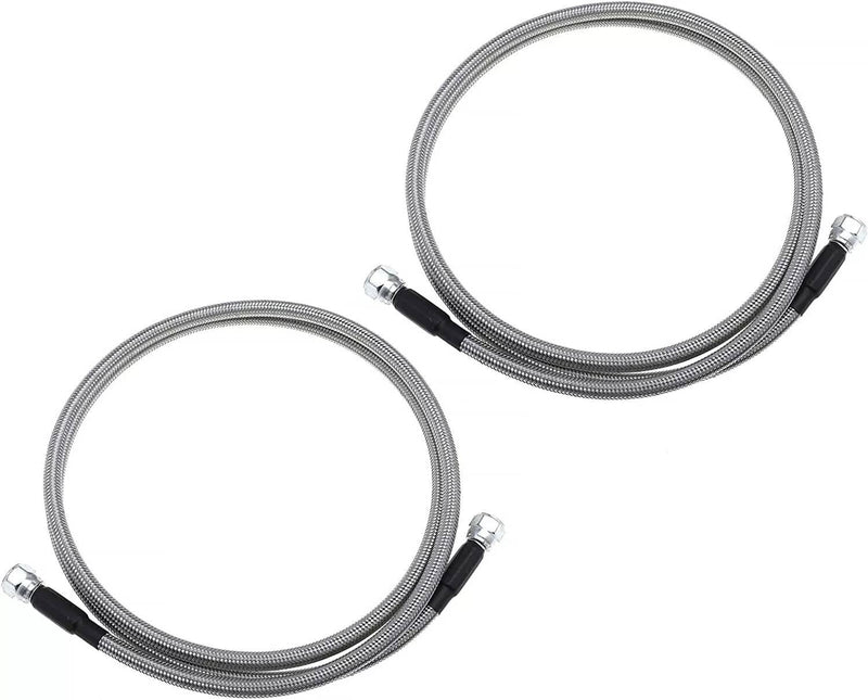 6AN SS Braided Transmission Cooler Lines Kit for GM 4L60E 4L80E Hose