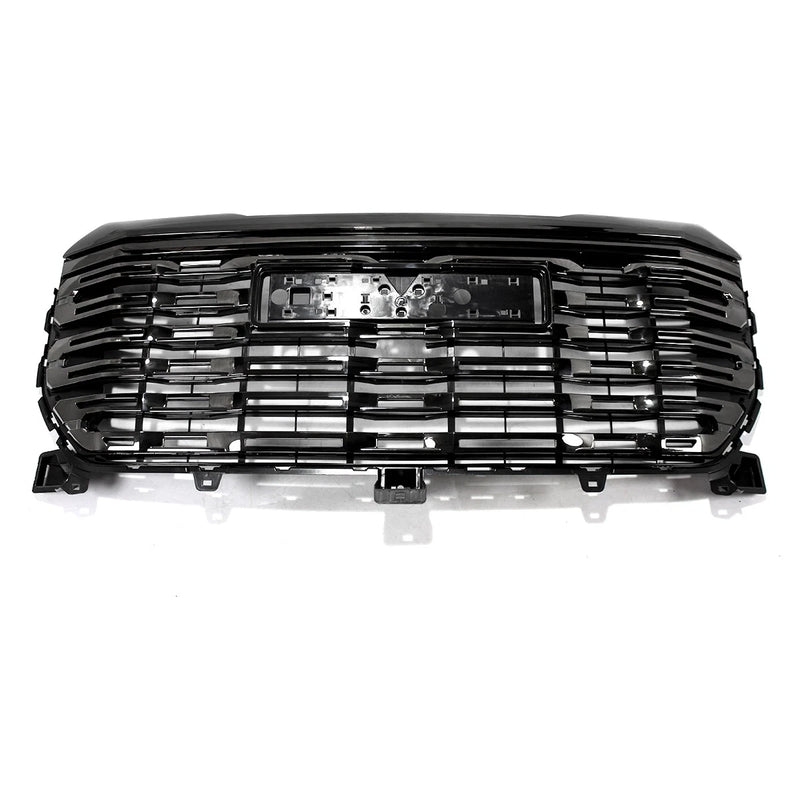 For 2022-2024 GMC Sierra 1500 Denali Black Chrome Front Bumper Grille Grill