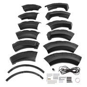 DURAFORCE Pocket Riveted Wheel Fender Flare for Ford F150 F-150 Styleside 2009-2014 4PCS