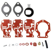 DURAFORCE 439073 431897 Carburetor Rebuild Kit for Johnson Evinrude 6 8 9.9 15 20 HP